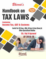  Buy Handbook on TAX LAWS